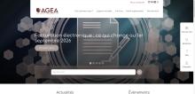 Vue actuelle du site agéa