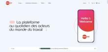 Vue actuelle du site Edenred