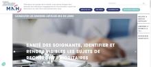 Page d’accueil du site Décideurs Hospitaliers de la MNH