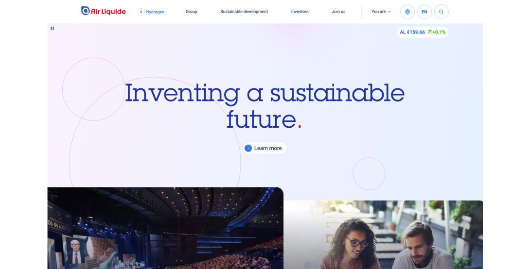 Aperçu du projet Air Liquide
