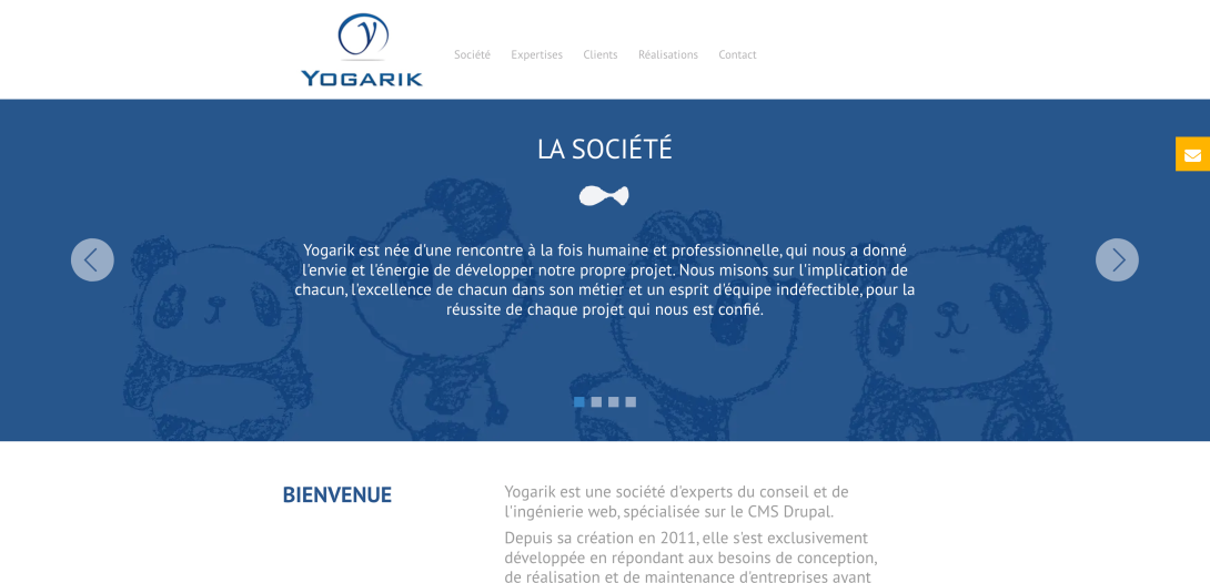 Aperçu du projet Yogarik
